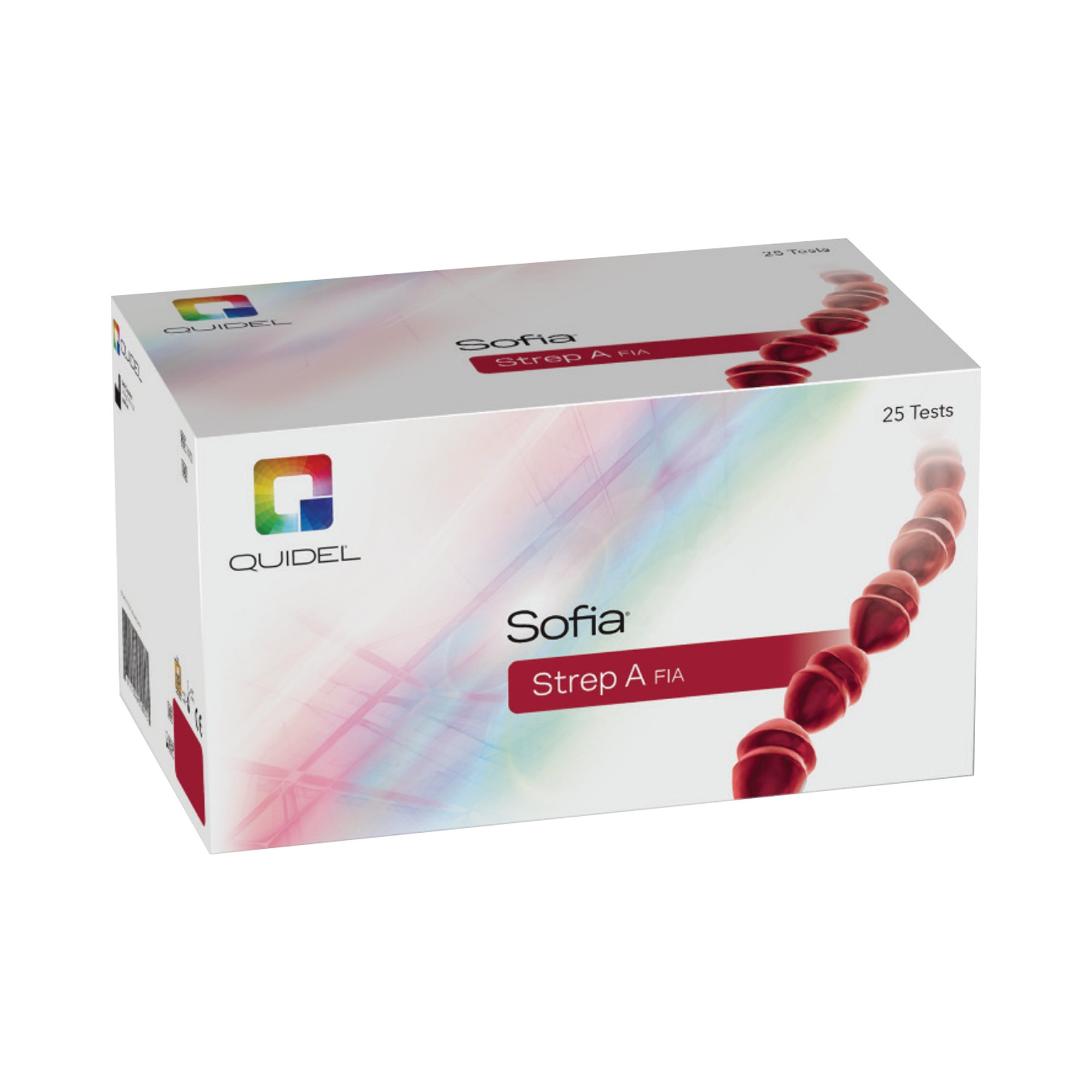 Strep A Sofia FIA Test CLIA Non-Waived (25 Test/KT) by Quidel Corporation  ID 20253